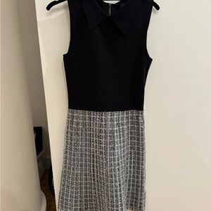 Ted Baker dress black / blue / gray / white